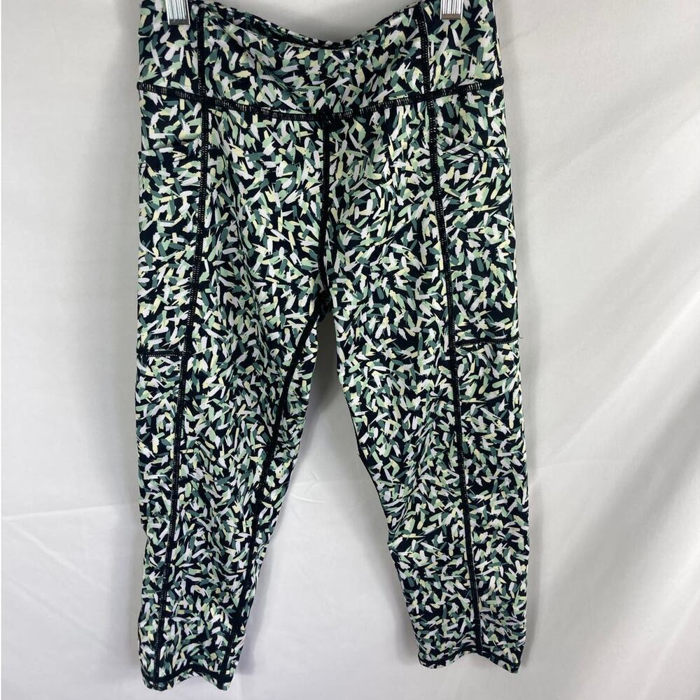 Zella Girls Patterned Leggings Size L 10/12